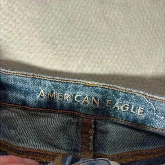 Womens size 000 American eagle brand jean shorts, #A537 - Picture 4 of 5